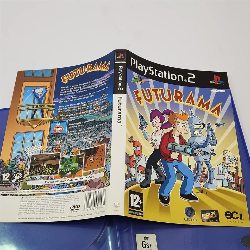 Sony PlayStation 2 Futurama PS2 Game Complete 2003 PAL Version - Image 4 of 4