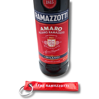 Ramazzotti Amaro 0,7L 30% Vol. Set Mit SchlüSselanhäNger – Lebe Ramazzotti