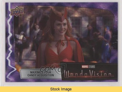 2022 Marvel Studios' WandaVision Purple Spell Wanda Maximoff #50 READ 0o5