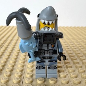 LEGO Ninjago Movie: Shark Army Great White, FISH HOOK njo0326, 70739, 2017 SCUBA