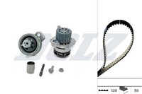 Dolz Wasserpumpe + Zahnriemensatz KD105 FüR Audi 8L1 Bora 1J1 1J2 Golf 1J6 Skoda