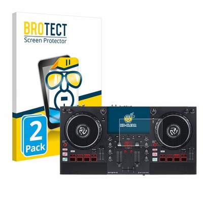 2x Numark Mixstream Pro+ Displayschutzfolie Transparent