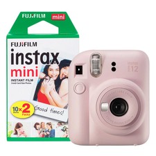 Image of Fujifilm Instax Mini 12 Instant Camera with 20 Shot Film Pack - Blossom Pink