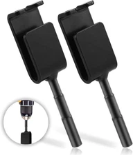 2Pcs Universal Ice Anchor Tools, Winter Ice Anchor Power Drill Adapter Heavy Dut