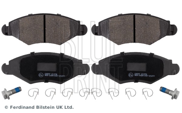 BRAKE PAD SET, DISC BRAKE BLUE PRINT ADP154217 FRONT AXLE FOR CITROËN,PEUGEOT