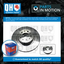 2x Brake Discs Pair Solid fits ALFA ROMEO 156 932 2.0 Rear 01 to 06 276mm Set QH