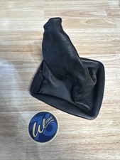 Vw Mk1 Rabbit Jetta Pickup Shifter Leather Black Shift Boot Trim Ring Vw Mk1 Rabbit Jetta Pickup Shifter Leather Black Shift Boot Trim Ring