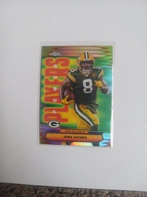 2025 Topps Chrome Football Power Players Josh Jacobs #PP-20 Packers NFL  