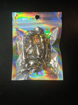 1/4 0z 25pcs Ultra Minnow Jigs 1/0 Hook Mustad Fishing Lot