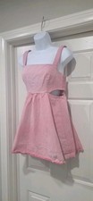 VICI Pink Denim Dress Size Small