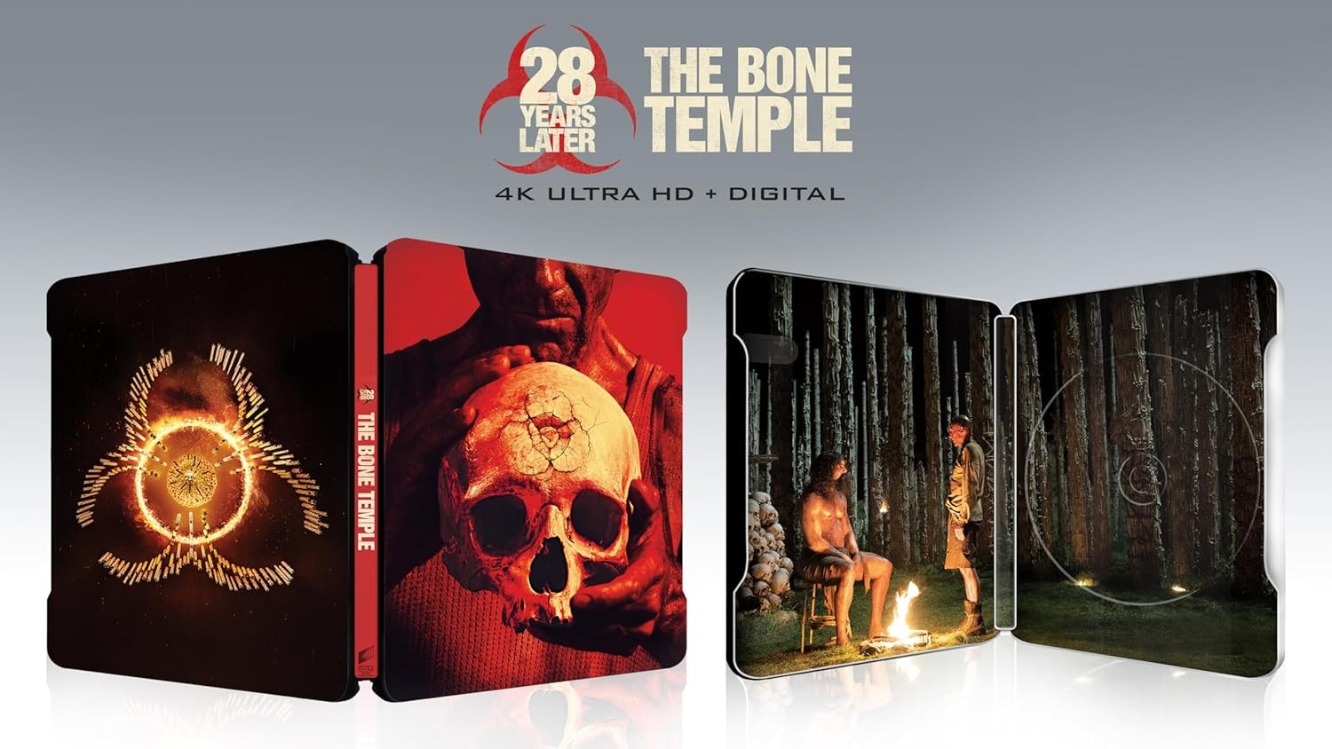 Steelbook 28 Years Later: The Bone Temple (4K UHD + Digital) NEW