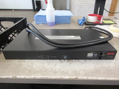 APC Rack Mount Automatic Transfer Switch AP7752 120V 16A 50/60Hz Used