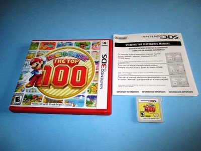 Mario Party: The Top 100 (Nintendo 3DS) XL 2DS Game w/Case & Insert