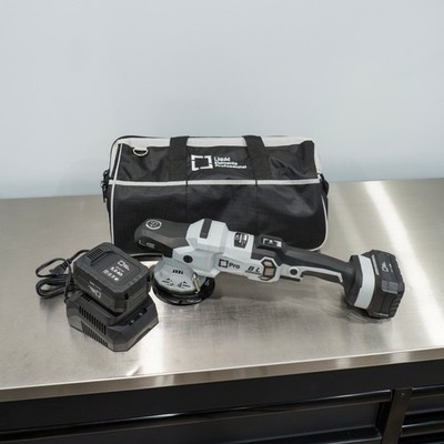 Liquid Elements A4500 Pro Cordless DA Polisher Kit | 5'' | 2 Batteries