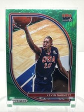 2020-21 Panini Prizm - USA Basketball Kevin Garnett #4 Green Prizm