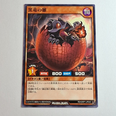 Yugioh Black Dragon's Chick RD/GRP1-JP043 Common Jap.