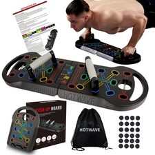 Push Up Board Fitness,Foldable 20 in 1 Push Up Bar at Home Gym,Pushups Handle...