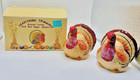 VTG Russ Traditional Trimmings Ceramic Turkey Salt & Pepper Shakers/Orig. Box — photo 2