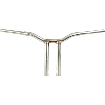 Handlebar - Kage Fighter - One Piece - Bent - 12'' - Stainless Steel LA-7338-12SS