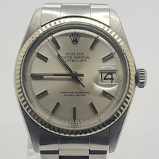 Rolex Vintage Datejust Ref. 1601 Stahl Weißgoldlünette aus 1978
