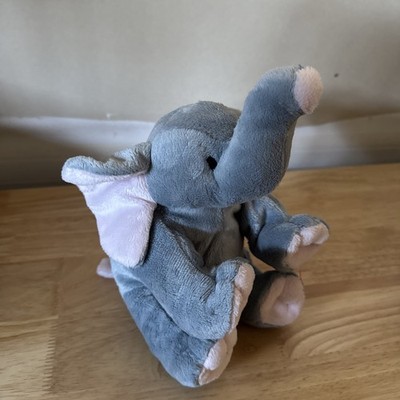 Ty Pluffies WINKS the Elephant (2016 Version) 8'' MWMTs Plush Stuffed Animal Toy