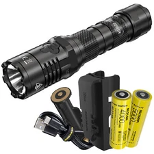 NITECORE P20i UV 1800 Lumen UV Dual Output Flashlight + Rechargeable Battery