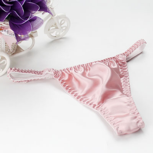3pcs Teen Girls 100% Silk Thongs Underwear Panties Solid Knickers for Kids 12-14 - Bild 10 von 11