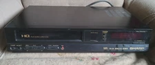 Sharp VC-A102 VCR Video Cassette Recorder VHS Player Dbl Comb Works - No Remote