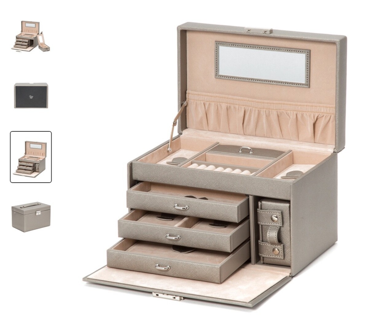 WOLFDESINS ジュエリーBOX Amazon｜WOLF Heritage ミディアムジュエリーボックス