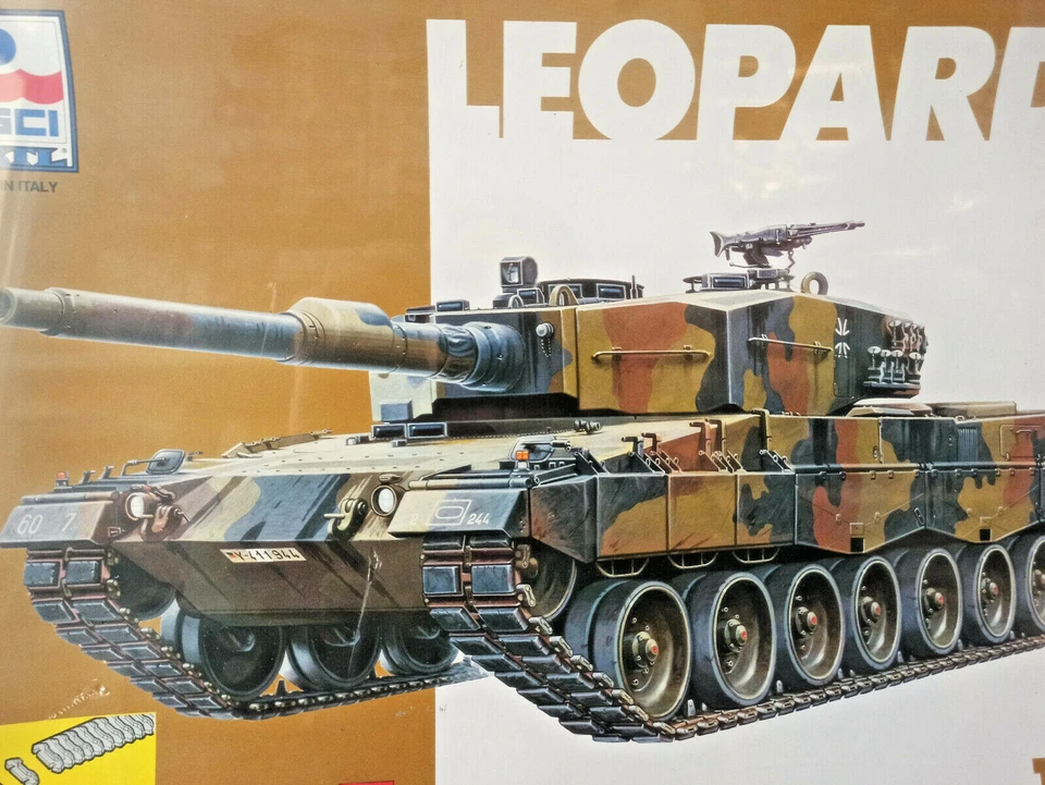 Leopard 2 Tank -  Plastic model Kit 1:35 Esci Ertl art.5022 - Immagine 4 di 4