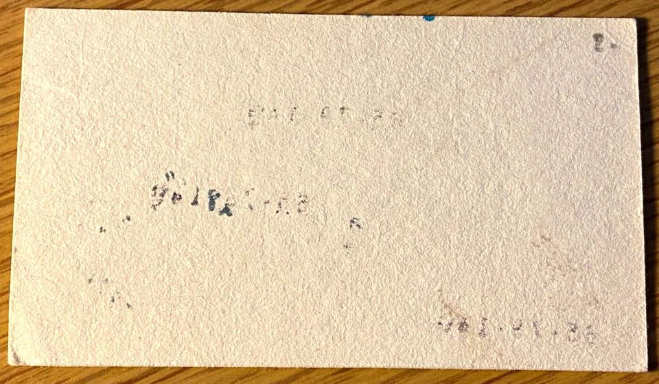 TARJETA BLOTTER AUTOMOTRIZ DE LA DÉCADA DE 1930 ALERTA DE SEGURIDAD DEL CONDUCTOR HOY - MAÑANA VIVO Foto 2 de 2