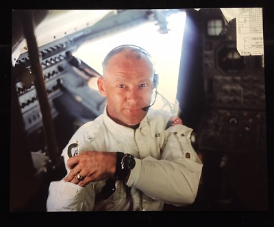 APOLLO 11 BUZZ ALDRIN HIGH QUALITY GLOSSY COLOR PHOTO FROM ALDRIN'S INVENTORY