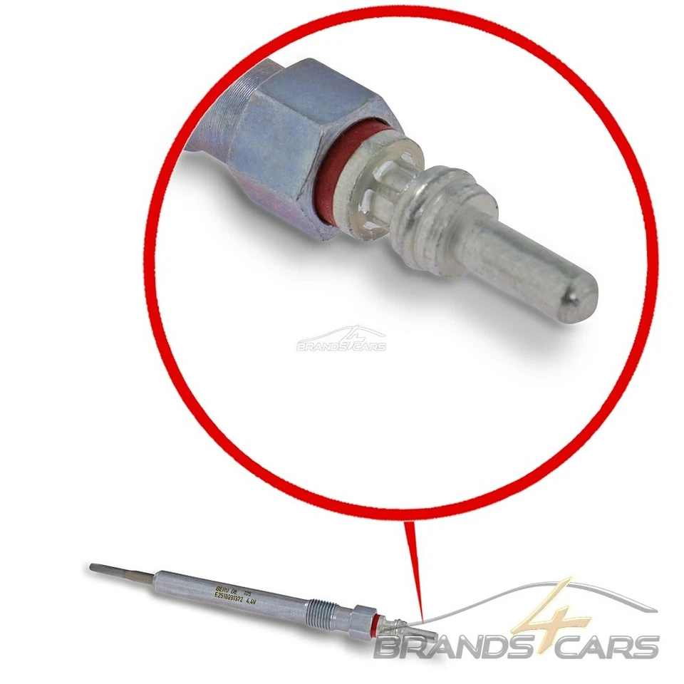 6x BERU GLÜHKERZE FÜR AUDI A4 A5 A6 A8 Q5 Q7 PORSCHE VW PHAETON TOUAREG TDI - Bild 2 von 4