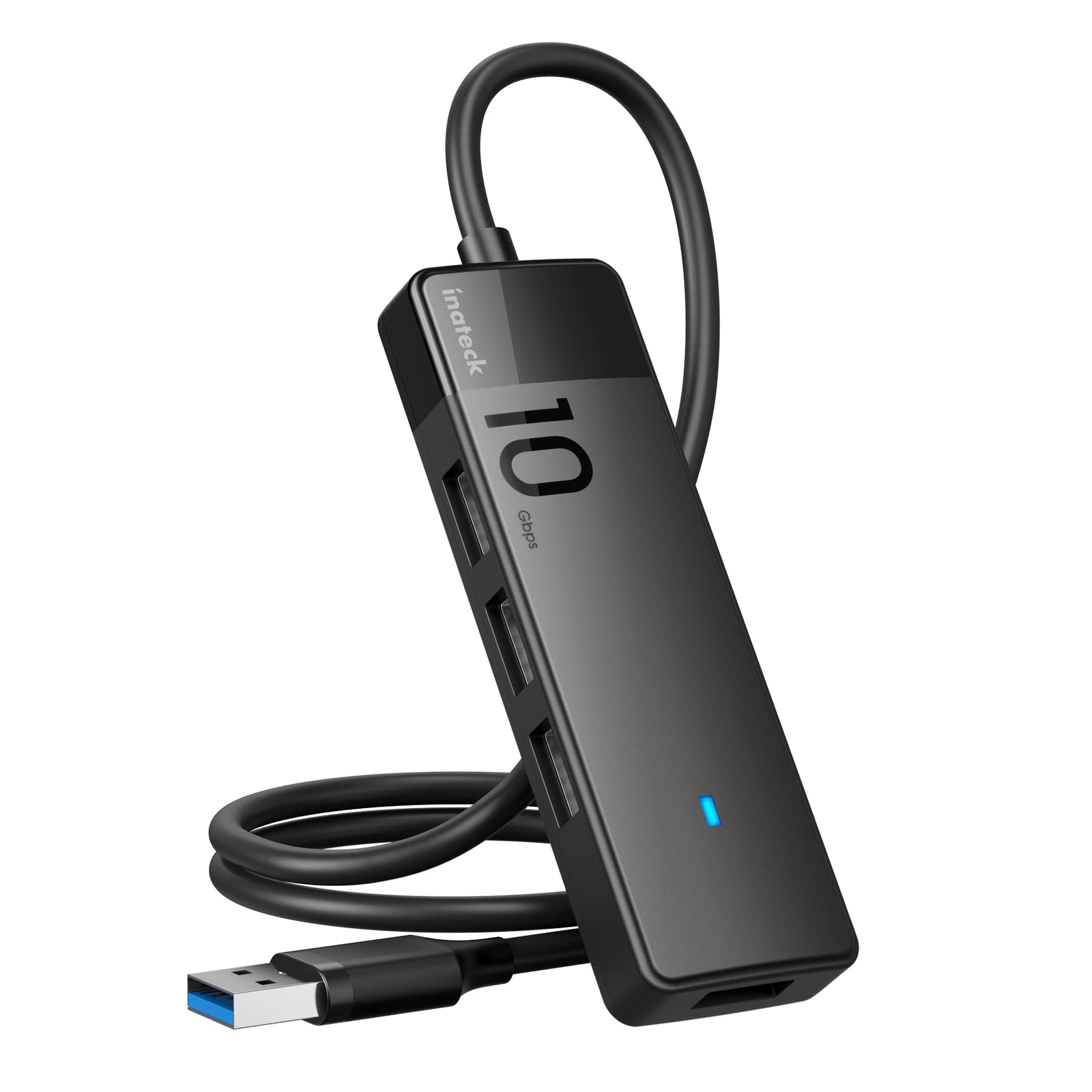 Inateck Hub USB 3.2 4 Porte USB a Hub Adattatore USB 3.2 Gen 2 10Gbps con Cav...
