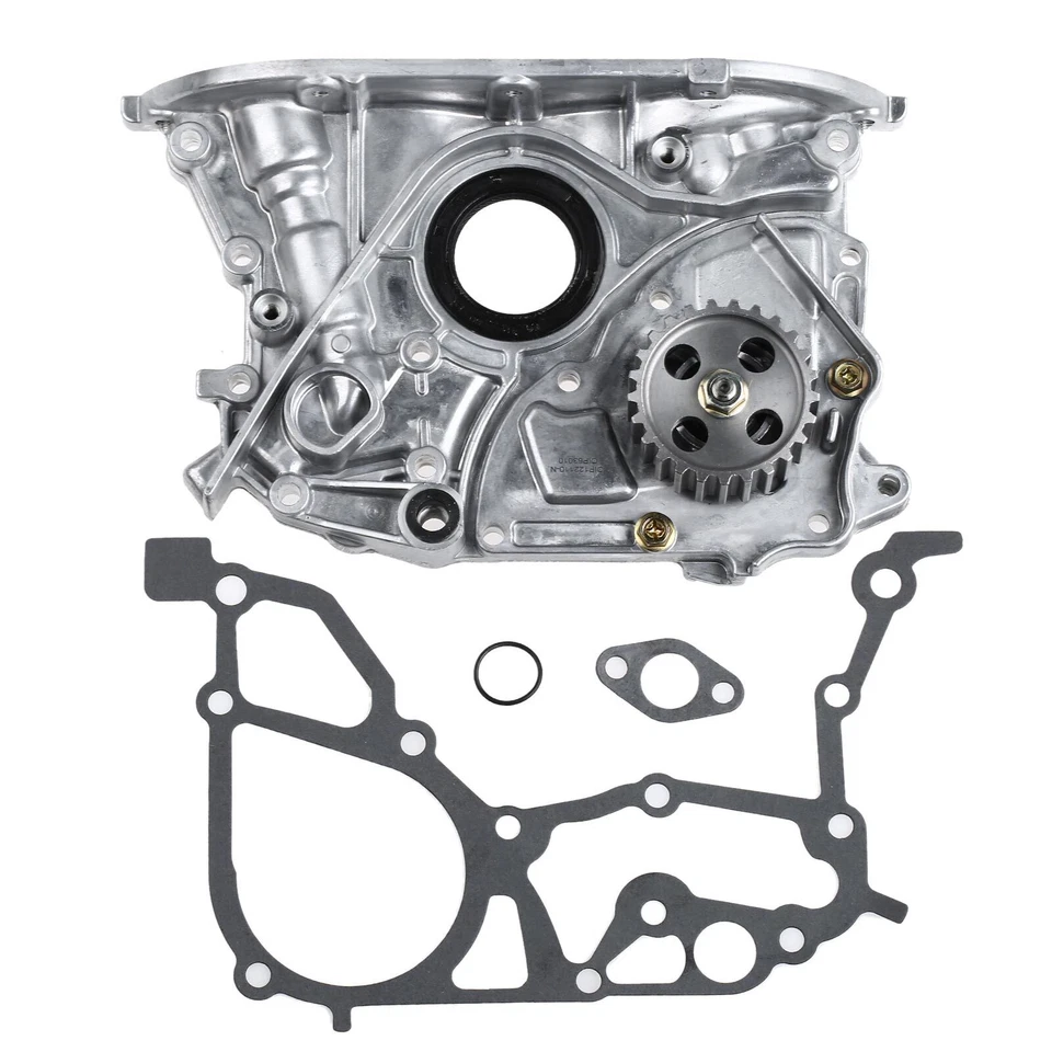 Bomba de aceite de motor nueva con junta para Toyota Camry 1983-1991 Celica 86-95 MR2 91-95 Foto 4 de 4