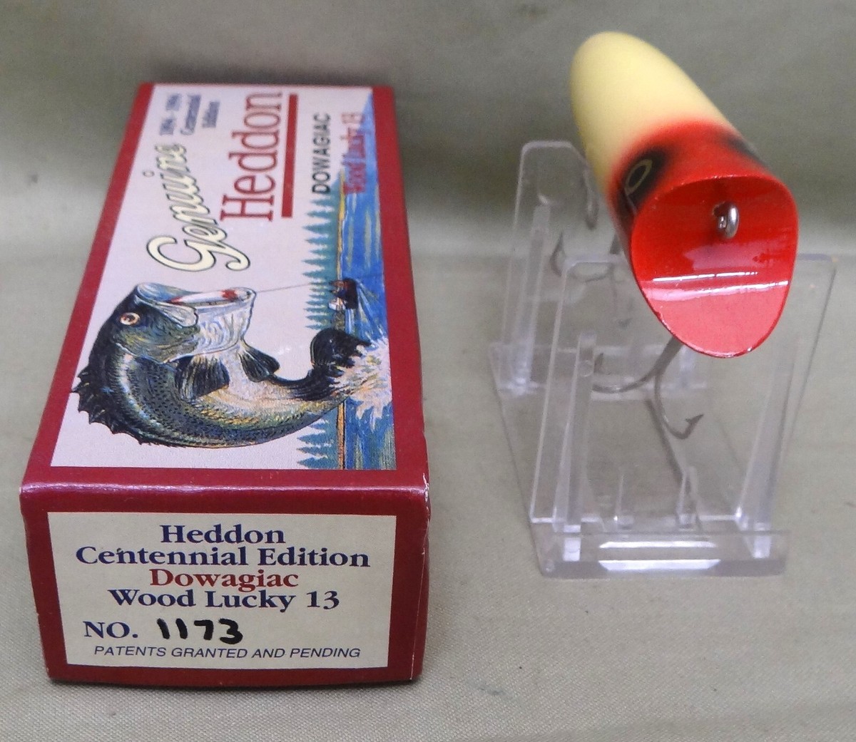 ルアー・フライ Heddon Wood Lucky 13 Centennial Edition Heddon Centennial Edition Wood Lucky 13 Lure | eBay