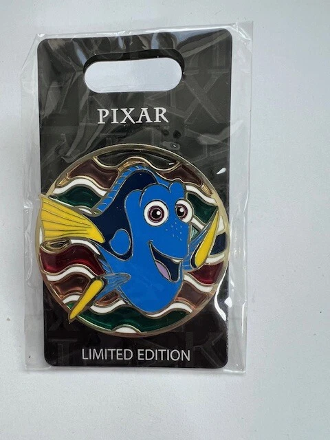 DPB Dory Finding Nemo Stained Glass LE 300 Disney Pin Blog B