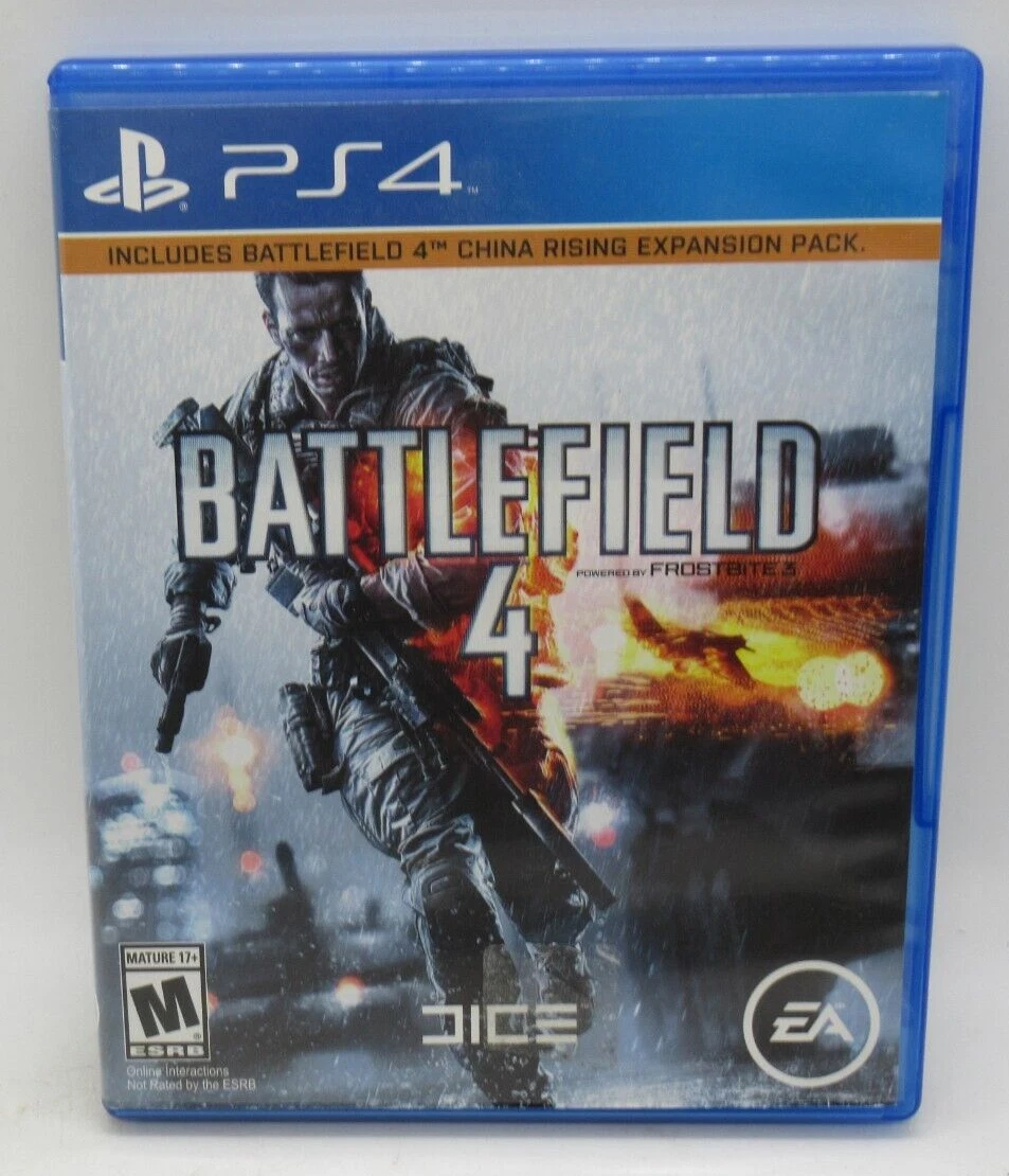 BATTLEFIELD 4 GAME FOR PLAYSTATION 4 PS4, GAME DISC, CASE, DICE / EA  14633731910 | eBay