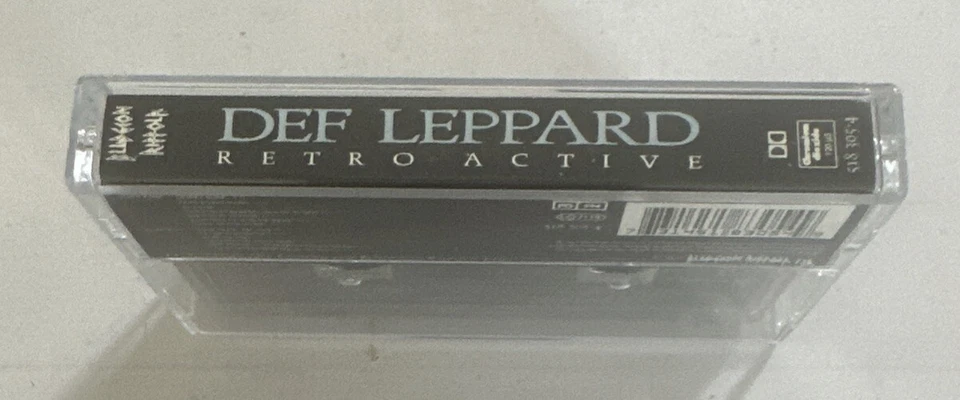 Def Leppard - Retro Active 1993 Cassette Tape Rock VG+ / VG+ Condition - Image 4 of 4