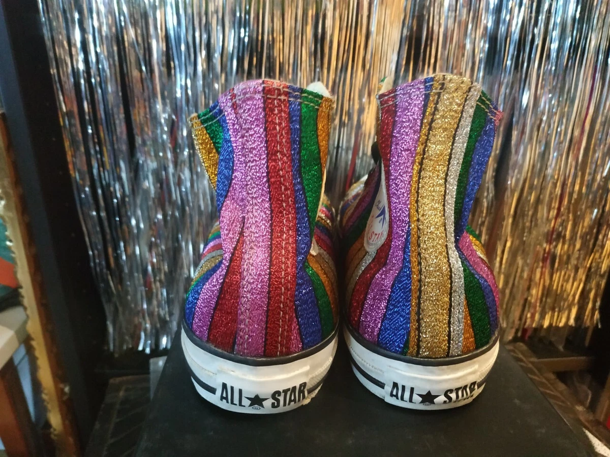 Rainbow converse chuck hot sale taylors
