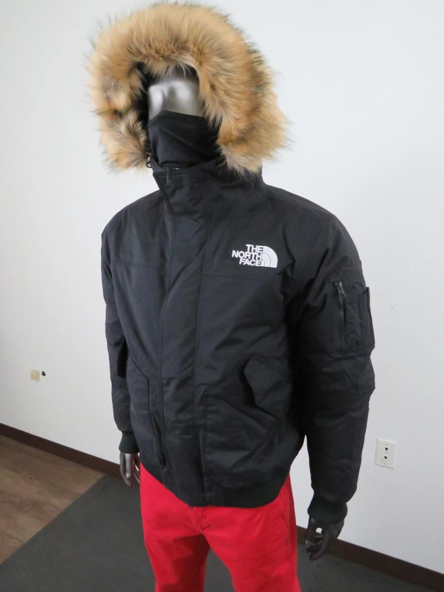 Veste d'hiver isolée chaude homme The North Face Gotham 550-Down -  noire/blanche