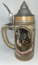 Vintage VTG Anheuser Busch beer stein mug limited edition B series