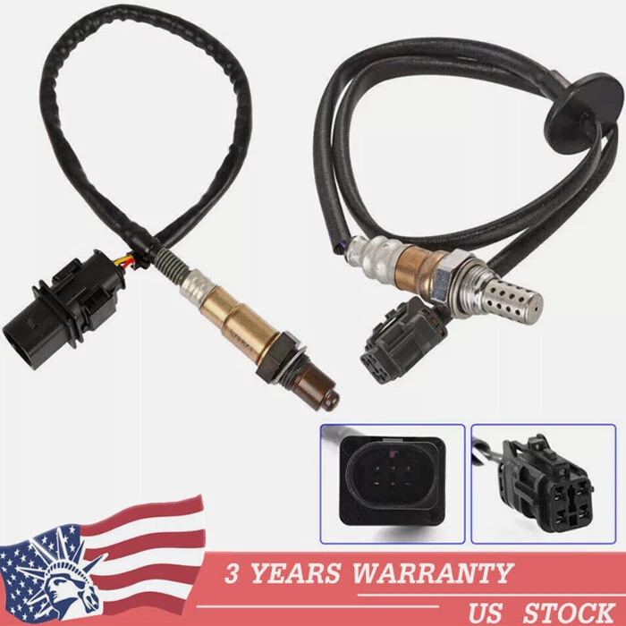 2PC Upper+Lower Oxygen Sensor 1 & 2 For 2014 Hyundai Tucson & 2012 2013 Kia Soul - Image 3 of 4