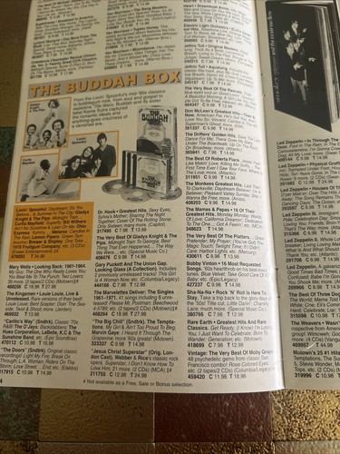 1994 COLUMBIA RECORD TAPE CLUB MAGAZINE Richard Marx MUSIC Cranberries Mayfield - Picture 11 of 24