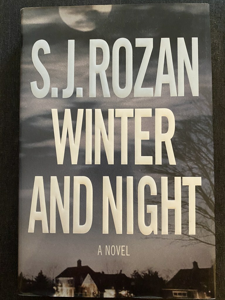 Winter and Night by S. J. Rozan Signed 1st Hardcover Like New