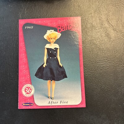 Jb9c Barbie Doll Celebrating 36 Years #9 1962 After Five