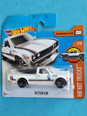 Datsun 620 181 / 365 🔥 1:64 Hot Wheels 2017 HW Hot Tucks Pick-up - Photo 1/3