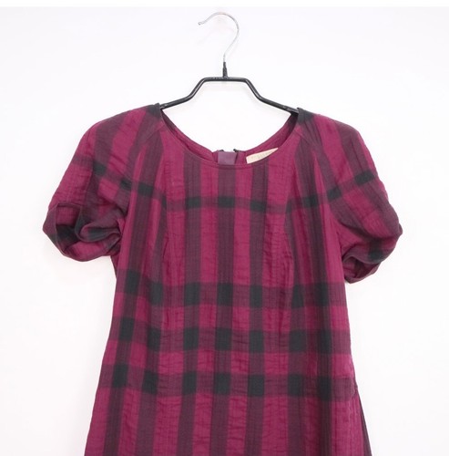 Burberry Pink Ombre Check Print Shift Dress XS - Picture 6 of 6