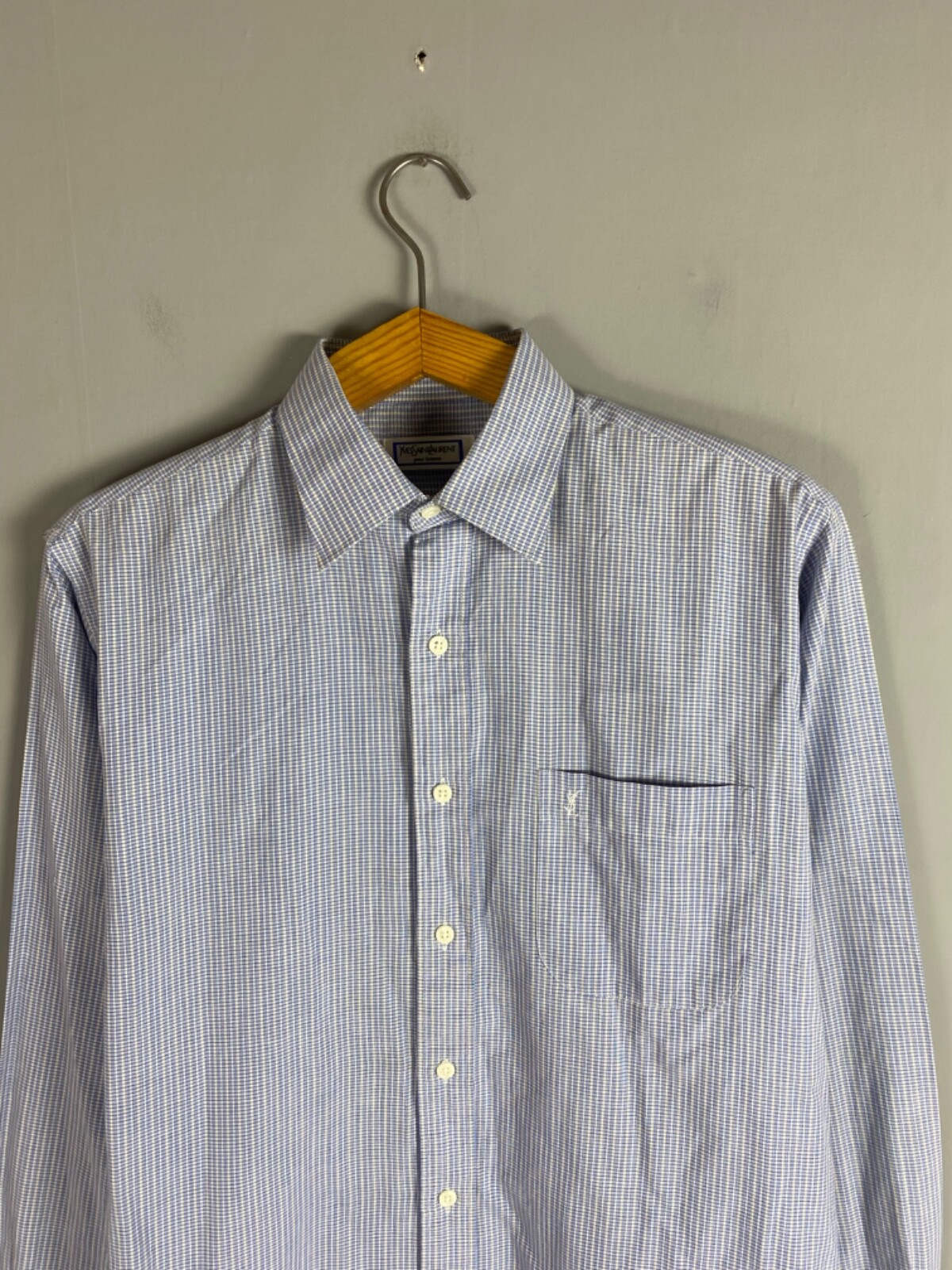 camicia uomo Yves Saint Laurent vintage anni 90 YSL taglia media
