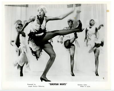 Vintage 8x10 Pho European Nights 1959 Carmen Sevilla Lily Niagara Henri Salvador
